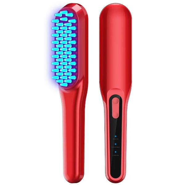 Electric Therapy Anti Hair Loss Comb EMS Vibration Massager Comb Scalp Massage