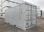 20ft High Cube Side Opening Shipping Container With Cargo Doors Industrial