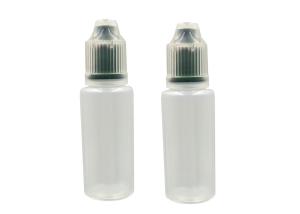 China Reusable Watertight Smoke Oil Bottles Anti Theft Cap Plastic Dropper Bottles wholesale