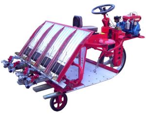 China 4 rows Paddy Rice transplanter suit for family farm wholesale