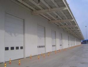 China Industrial Overhead Sectional Steel Doors Sandwitch Steel Sectional Garage Doors wholesale