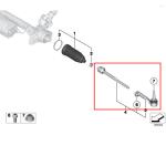 For Rolls-Royce Cullinan Right Inner & Outer Tie Rod Ball Joint OEM 32106877361