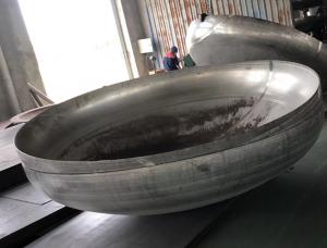 China Hemispherical Propane Tank Head Coating Carbon Steel End Cap wholesale