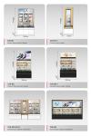Customized Cosmetic Display Furniture Modern Minimalis Makeup Shop Cabinet For