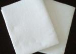 Polyester Fiber White Needle Punch Nonwoven Felt Fabric Customized Thickness 10