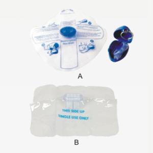 China Disposable PE Film Non Woven Mouth to Mouth Breathing Mask for Rescue WL1008A&amp;B wholesale