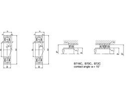 China Precision Spindle Bearings: steel balls B71901C.2RSD.T.P4S.UL wholesale