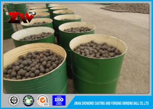 China Mineral Processing B2 grinding steel balls media forged for ball mill ISO 9001-2008 wholesale