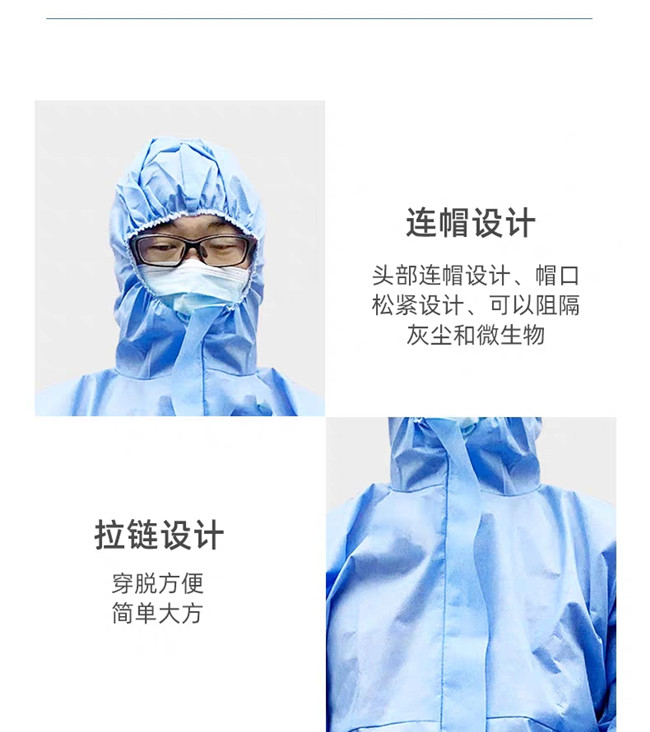 Waterproof SMS Disposable Protective Coverall Harmful Particles Resistant - Disposable Isolation Gown