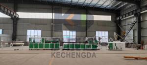 China 150Kg/H WPC PP  Pvc Ceiling Plastic Extruder PE Wood Plastic Profile Extrusion Line on sale