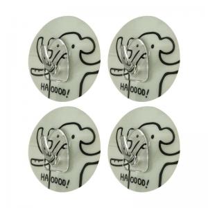 China Custom Printing Removable Hook Home Product Magnetic Sticky Hook wholesale