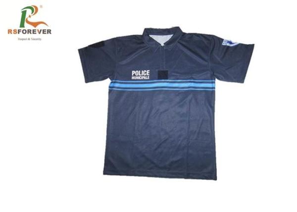 Custom Polo Shirts With Logo Embroidered , Outdoor Sports Cycling Team Polo