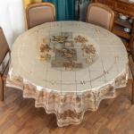 Directly Sell PVC Polyester Tablecloth for Home Party Office Hotel Shop