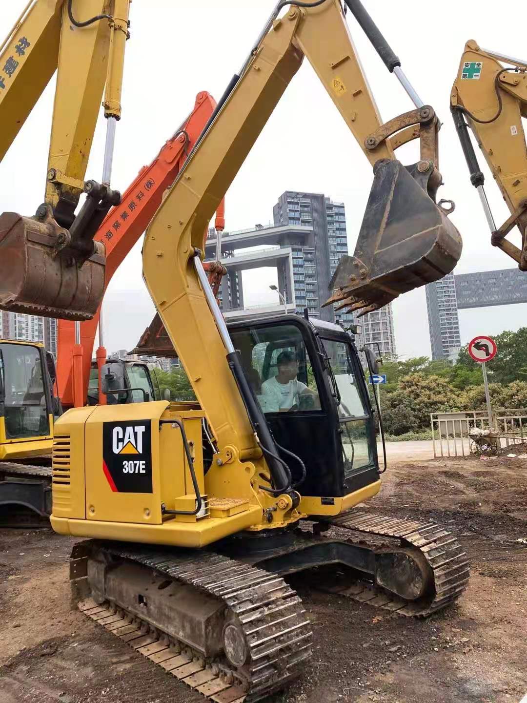 USED cat 307E Second hand construction equipment CAT307E mini Crawler Excavator machine