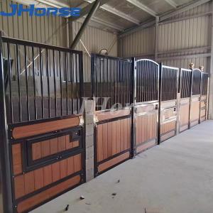 China Secure Easy Install Free Standing Horse Stall Panels Bamboo Wood Interlock Stable Boxes wholesale