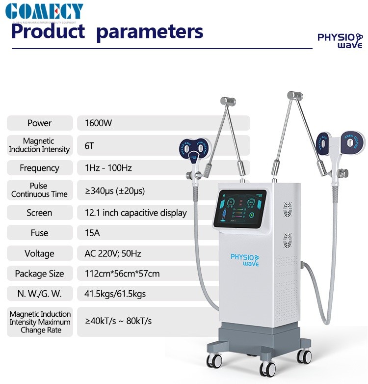 2025 New Arrivals Physical Therapy Equipments Relieve Pain Relieve Muscle Soreness Physio Magnetic Therapy Machine