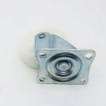 360 Degree 3 Inch White PP Wheel Furniture Cabinets Caster