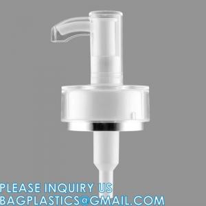China Shampoo Pump Bottle, Luxury Silver Cosmetic Packaging Face Cream Serum Essence Lotion Dispenser Pump Bottle wholesale