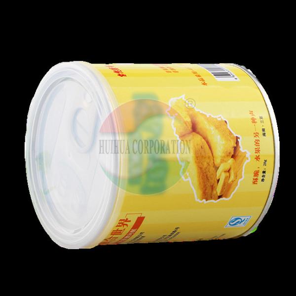 Hot Stamping Milk Paper Cans Packaging With Aluminum Bottom