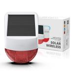 2022 Wholesale 105dB alarm sound Built-in balance device IP66 Outdoor Solar