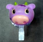 Crystal Animal Purple Specialty Silicone Products with a Polybag as a Lower