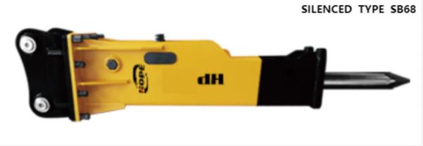High precision Excavator Hydraulic Breaker Backhoe Breaker Attachment 4Ton68