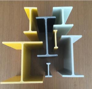 China Smooth Treated Fibreglass I Beam With Strong Lightweight Performance wholesale