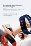 Fitness Bluetooth Smart Bracelet Vibrating Alarm Support Blood Oxygen Activity