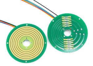 China IP51 Aluminum Alloy Pancake Slip Ring Connector Assembly Ultra Low Resistance wholesale