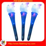 Customized Holiday / Party button battery cheering Led Flashing Light Stick