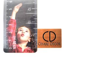 China Custom Size Copper Brushed Brand Label Tags Metal Plaque Adhesive Plate Engraved wholesale