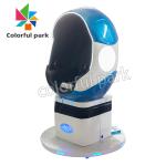 2 Seat virtual reality chair 9d simulator With handheld VR glasses