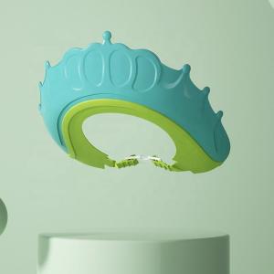China Cartoon Cute Silicone Child Shower Cap Baby Shampoo Cap Waterproof Adjustable wholesale