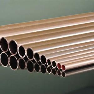 China 99.9% Pure Copper Tube C10100 C10200 C11000 / Copper Pipe  Hairline wholesale