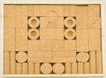 PROP65 Custom Cork Building Blocks Toys Antibacterial Odourless