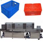 Electric Vegetable Basket Washing Machine , Automatic Plastic Tray Cleaning