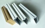 Extruded Box Aluminum Baffle Ceiling PVDF Coating 0.8mm-3mm