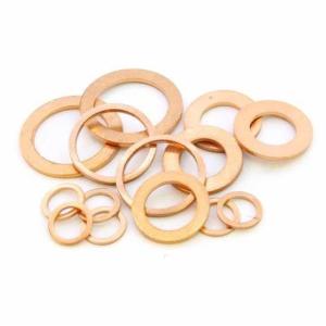 China DIN 7603 Sealing Washer (Copper/Aluminum) For Fittings and Pipe Plugs Flat Washers wholesale