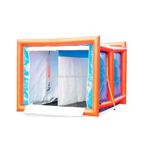 China Fashion Tarpaulin Inflatable Decontamination Tent Blow Up Shower Tent wholesale