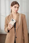 iPhone 12 Pro/iPhone 12 Wallet Case with booth, zipper crossbody bag, wristband,
