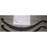 13cm 6 Leaf Trailer Slipper Leaf Springs 90MM Black SUP 7 ODM