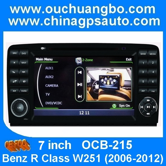 Ouchuangbo 7"Car Multimedia for Mercedes Benz R Class W251 (2006-2012) GPS Radio BT A8 Chipset 3G Wifi S100