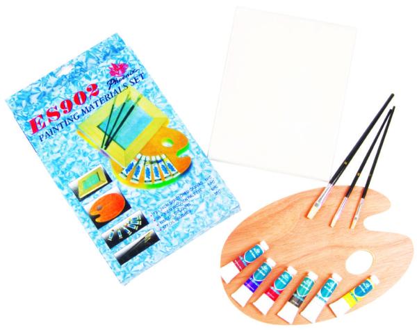 Small Art Painting Set Oil Painting Kits For Adults High End Stretched Canvas