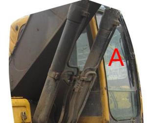 China EC210B EC360B VOLVO Windshield Glass Construction Machine Cabin Front Up wholesale