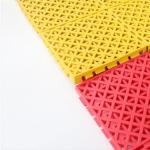 Indoor Outdoor Sports Rubber Floor Elastic Interlocking PPE TPE