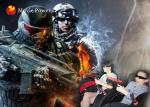 Stereo Glasses 7D Movie Theater With Facebook Share Function