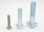 ANSI Standard Carbon Steel M10 T Bolts Metal Tee Head Bolt Zinc Plated Plain