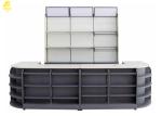3400x600x2100mm Supermarket Checkout Stands , CR Steel Modern Retail Checkout