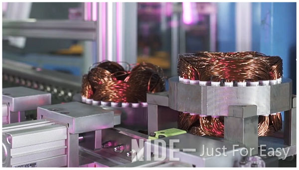 Auto table fan motor stator coil forming and shaping Machine for electric air conditioner motor-3