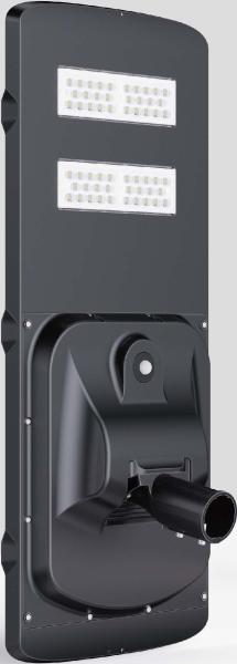 80w Street Light Housing 2700k 5050 Chip And Battery 1 Module Solar 15degree